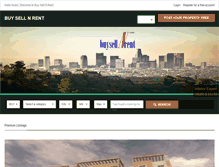 Tablet Screenshot of buysellnrent.com